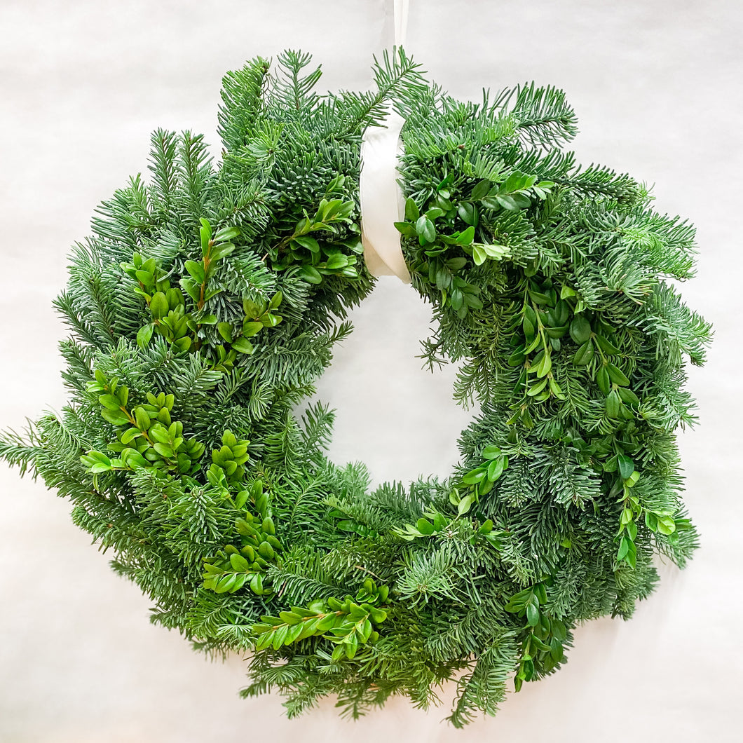 DÖRRKRANS I GRÖN MIX